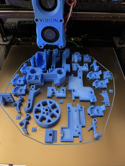 The 3D Printed Machine Model