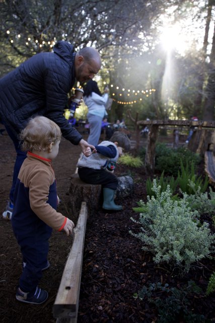 Sunlit Garden Adventure