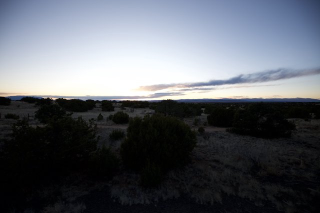 Desert Twilight Over the New Mexico High Desert