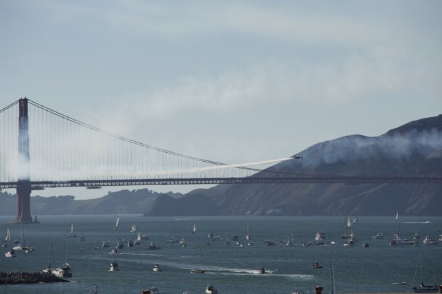 Fleet Week Spectacle Over San Francisco