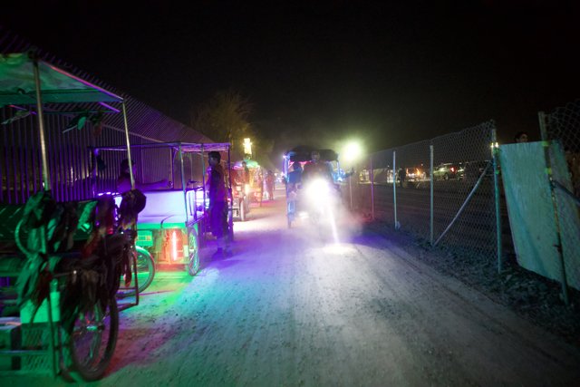 Neon Nights: Cycling through Coachella 2024