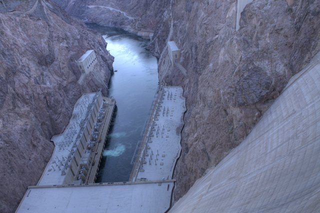 Majestic View of the Hoover Dam