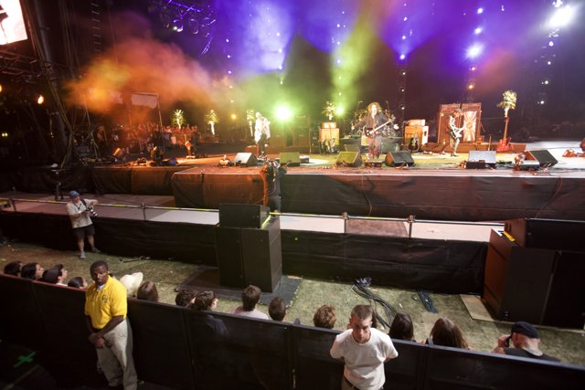 Robert Smith Rocks the Stage at Coachella 2009