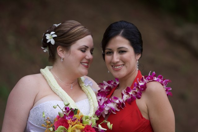 Double Bridal Bliss in Hawaii
