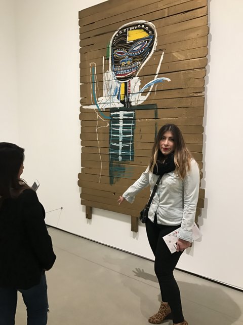 Women Admiring Art at The Broad Museum