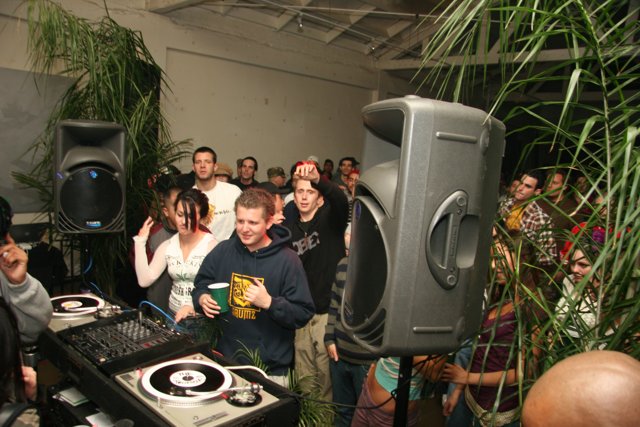 DJ Performance at Club Event