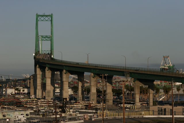 Overpass Bridge in the Metropolis