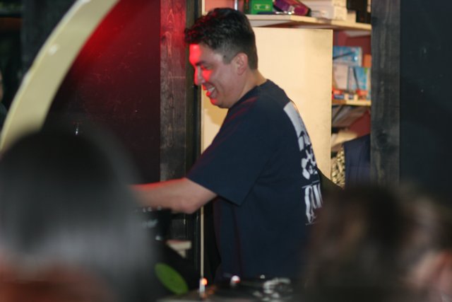 The DJ at the Pub