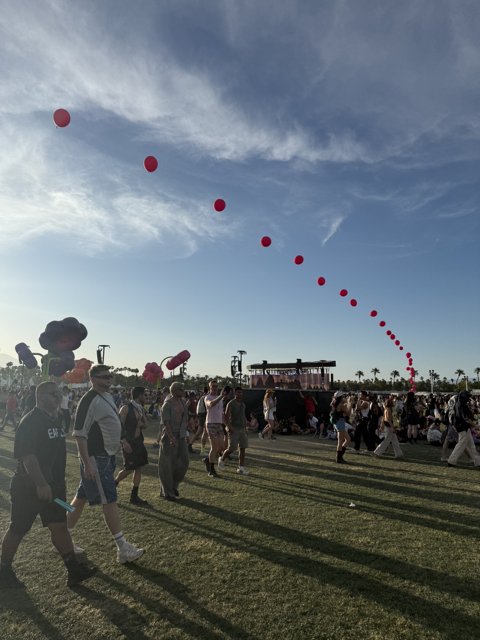 Festival Vibes Under the Desert Sky