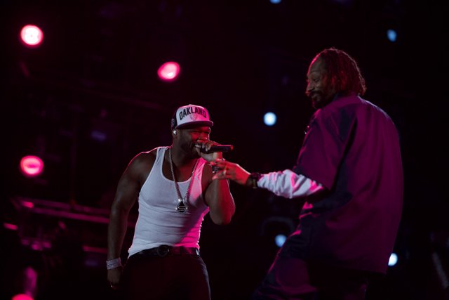 Snoop Dogg and 50 Cent take the stage at Coachella 2012