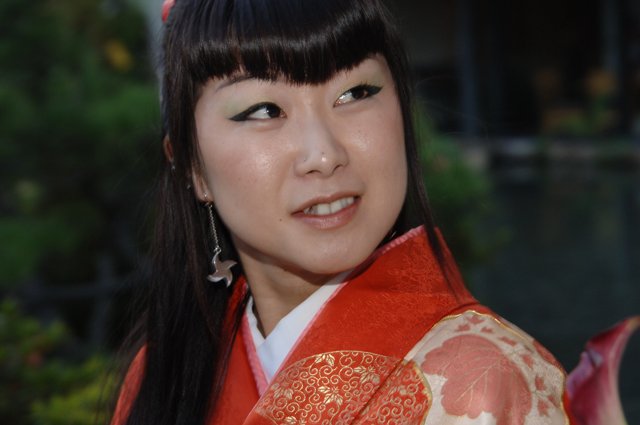 Beautiful Bride in Traditional Kimono