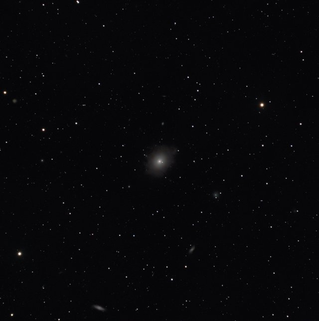 M49 - Elliptical Galaxy in Virgo Cluster with SHO Narrowband Imaging
