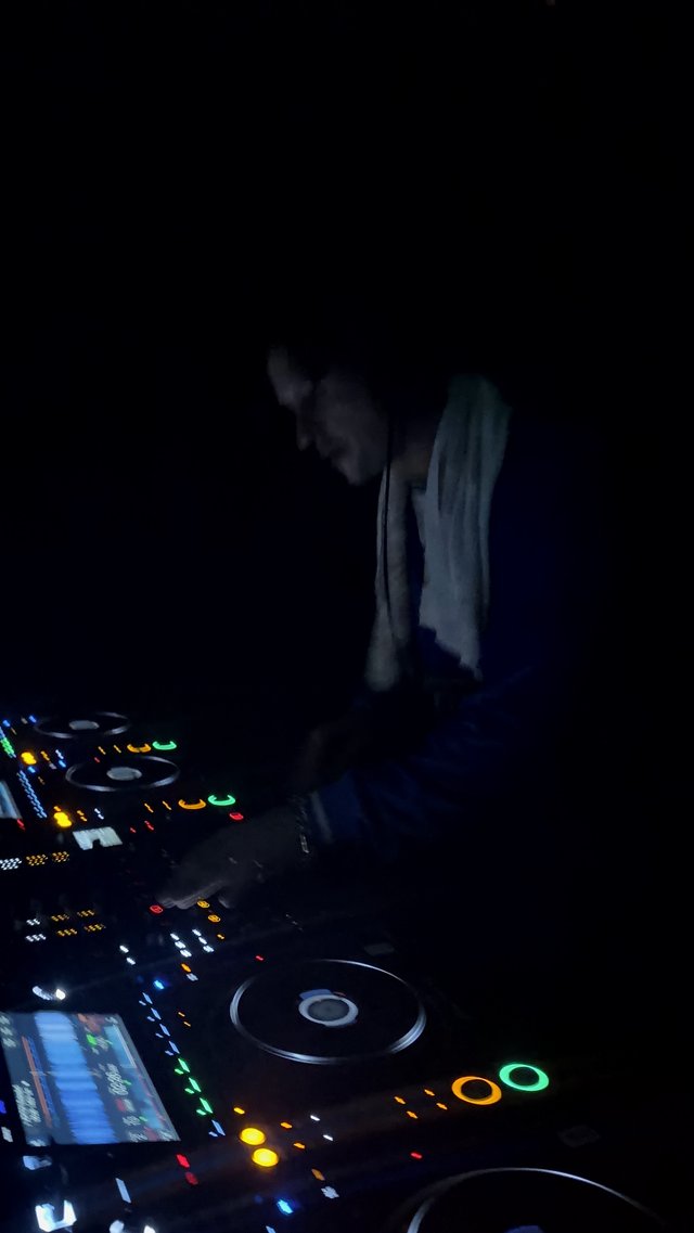 DJ Performing at Night Club in London