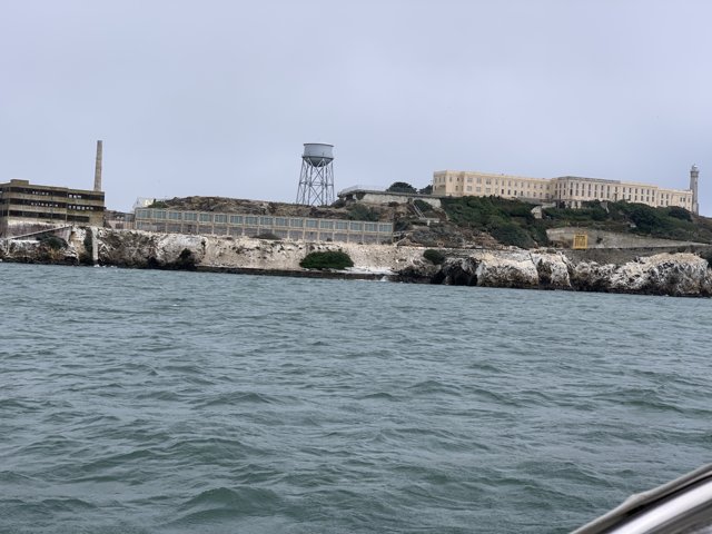 The Towering Beacon of Alcatraz Island