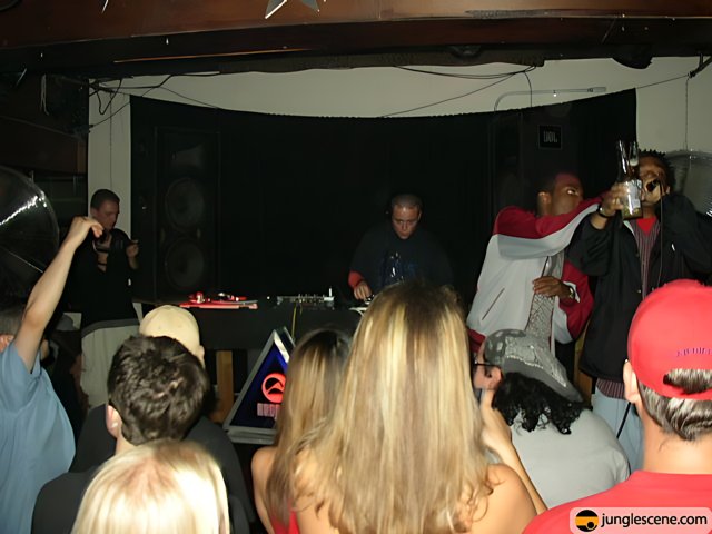 DJ Spins at July 4th Nightclub Bash