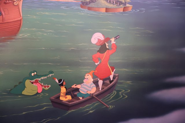 Adventure Time on the Crocodile Boat