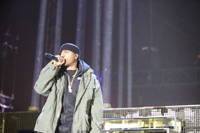 Nas Takes Coachella's Stage