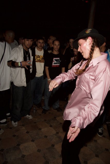 The Pink Shirted Dancer