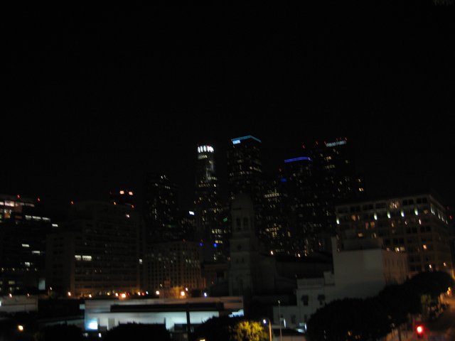 Nightscape of a City Metropolis