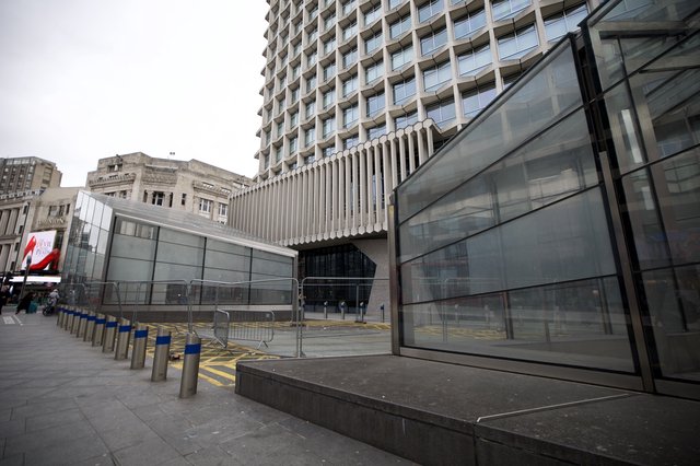 Modern Architecture and Security Barriers in Urban London