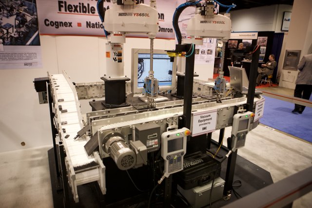 Innovative Manufacturing Machine Displayed at Trade Show
