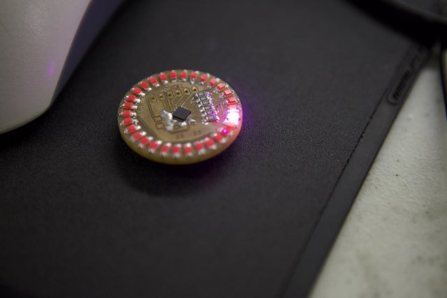 Illuminated Coin Badge