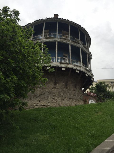 Round-top Building in Tbilisi