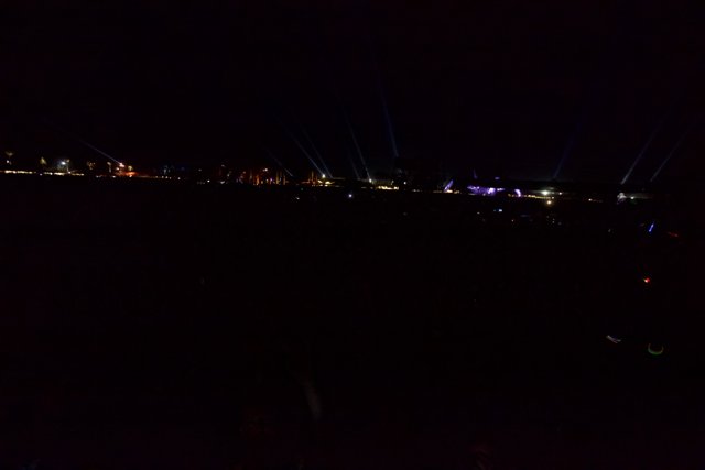 Night Lights in the Coachella Valley