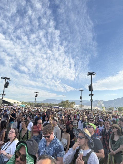 Festival Vibes Under the Desert Sky