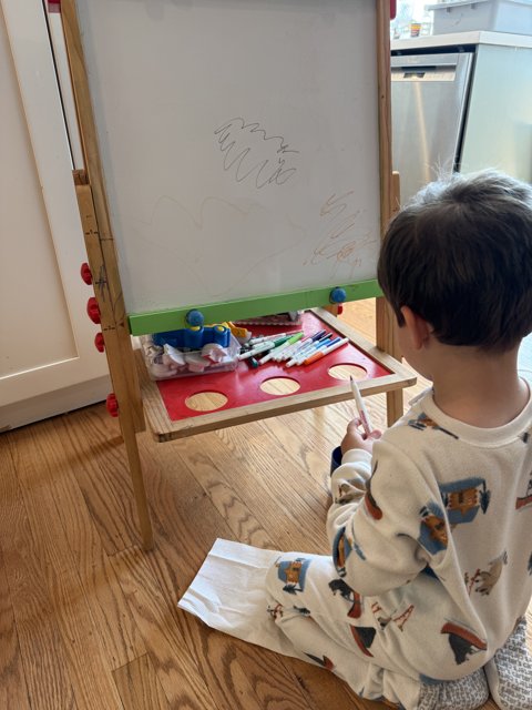 Young Artist at Work