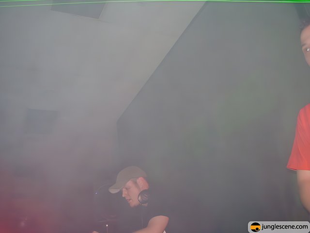 DJ in Red Steals the Night at Audiotistic 2002