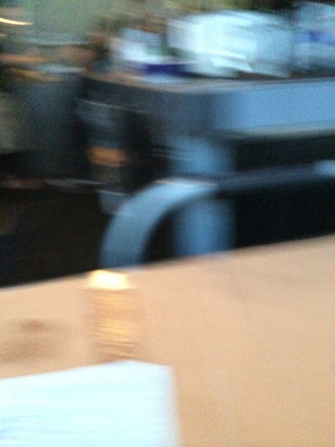 Blurry Table Setting