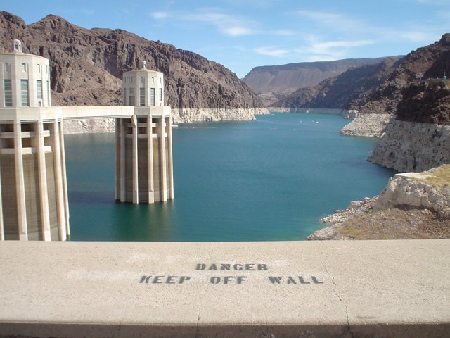 Barrier at the Dam