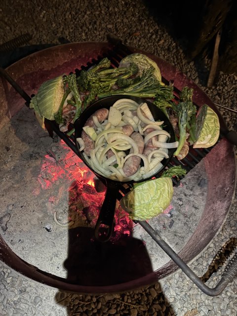 Rustic Campfire Feast