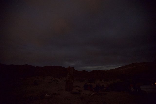 Desert Moonlit Night