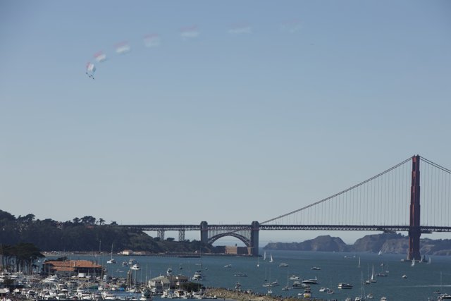 Airplane Ascendance at the San Francisco Skyline