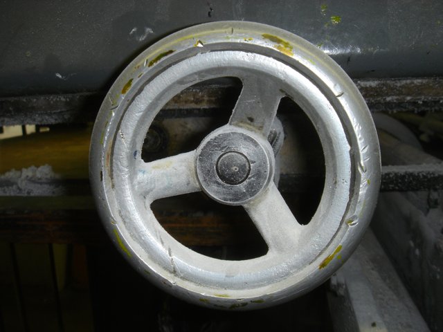 Shining Spokes of an Alloy Wheel
