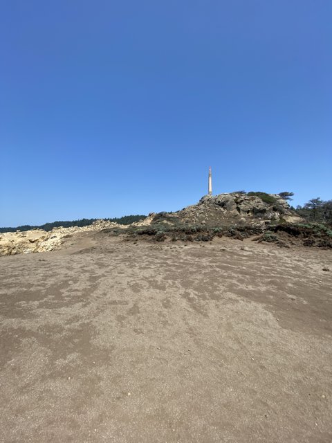 A Scenic View of the Jenner Lighthouse