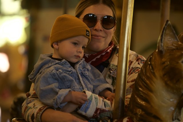Whirl of Delight: Carousel Moments at SF Zoo