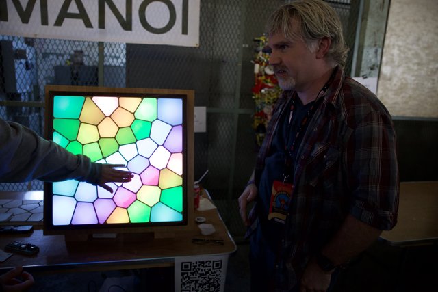 Interactive Light Experience at Maker Faire 2025