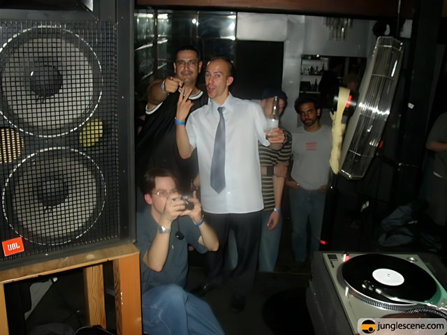 DJ and Speakers at Respect Nightclub