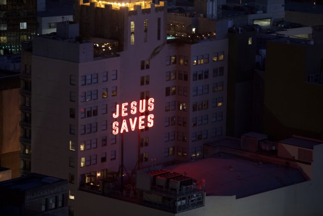 Jesus Saves in the Metropolis