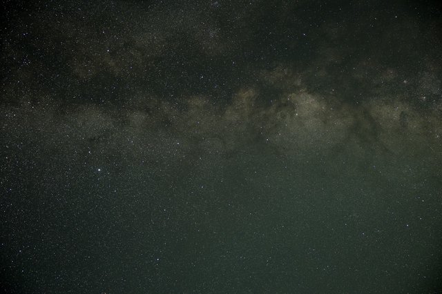 Milky Way Arches Over Lassen Volcanic Night Sky