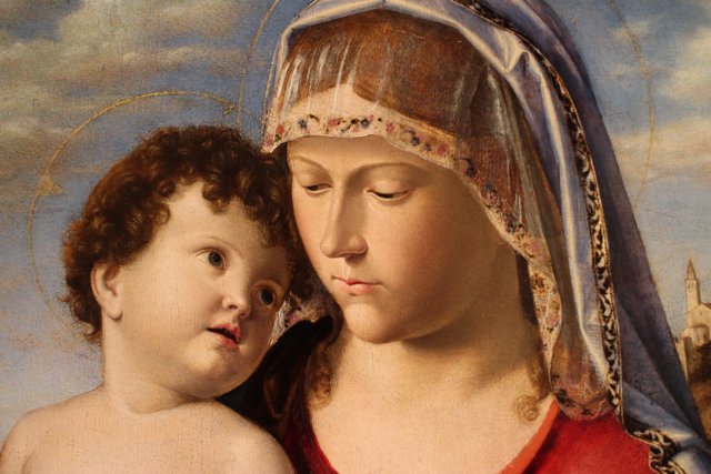 Madonna and Child with Child