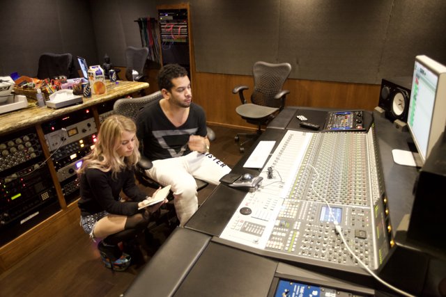 Recording Session with Marc Kinchen and Anabel Englund