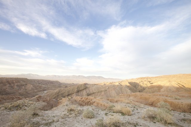 Vista of the Anza-Borrego Desert
