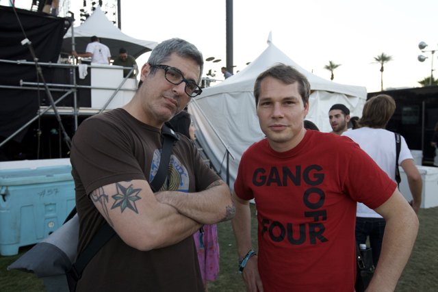 Two Men Enjoying Coachella 2009