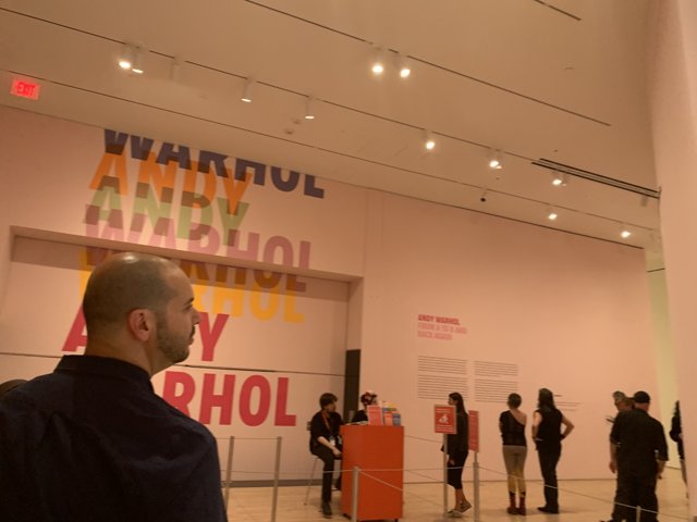 Colorful Wall of Letters at SFMOMA