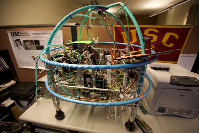 Wired Machine with a Basket