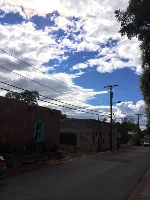 Street Scene in Santa Fe